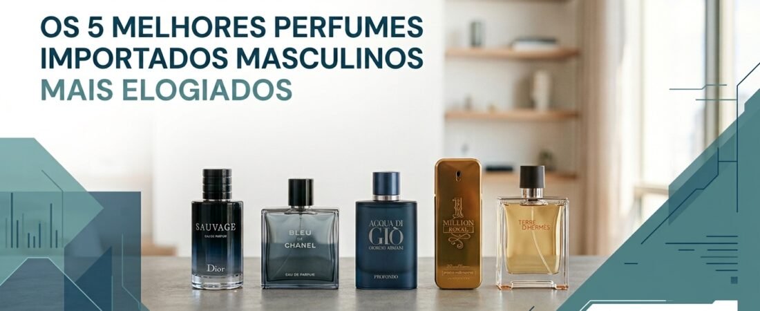 Os 5 Melhores Perfumes Importados Masculinos Mais Elogiados