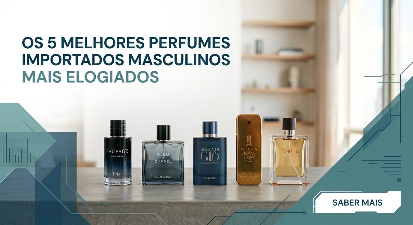 Os 5 Melhores Perfumes Importados Masculinos Mais Elogiados
